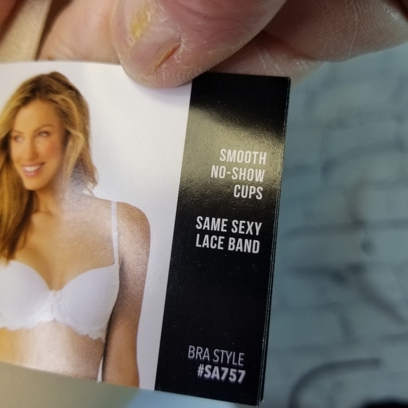 Smart & Sexy add 2 sizes beige push up bra new 32b - Picture 5 of 12